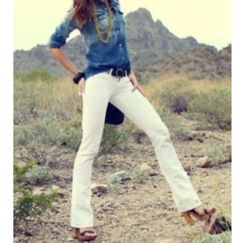 Cabi Jeans #343L Size 2 White Jeans - Picture 1 of 5